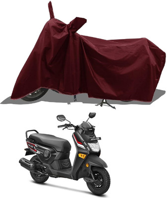 DeepShakshi AUTOMOTIVE Waterproof Two Wheeler Cover for Honda(Cliq, Maroon)