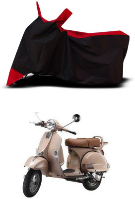 VESMEI Two Wheeler Cover for TVS(Star Euro 200, Red)