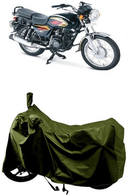 SUGASHRI Waterproof Two Wheeler Cover for TVS(Max 4R, Green)