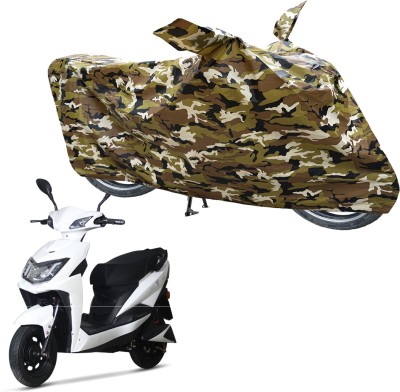 RiderShine Waterproof Two Wheeler Cover for Techo Electra(Neo, Multicolor)