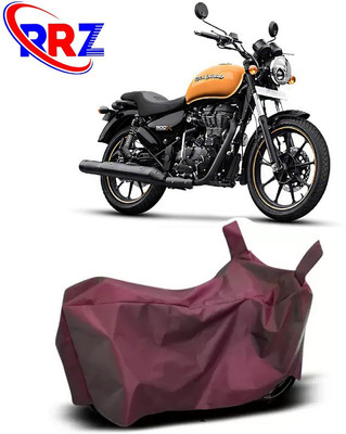 RRZ Waterproof Two Wheeler Cover for Royal Enfield(Thunderbird 500, Maroon)