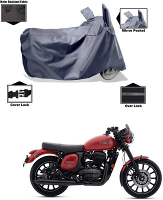CODOKI Waterproof Two Wheeler Cover for JAWA(42 BS6, Grey)