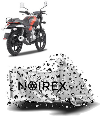 NOIREX Two Wheeler Cover for Bajaj(V12, Silver)