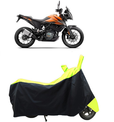Coxtor Waterproof Two Wheeler Cover for KTM(390 Adventure, Yellow)