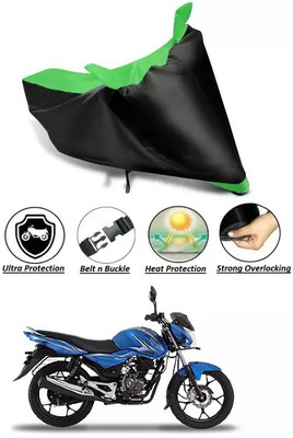 Best Buy Collection Waterproof Two Wheeler Cover for Bajaj(Discover 125 DTS-i, Green)