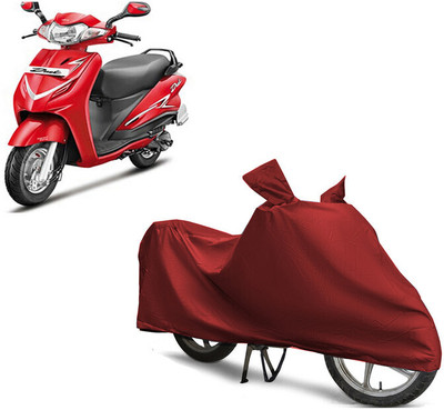 EGAL Two Wheeler Cover for Hero(Duet LX 110CC BS6, Maroon)