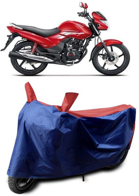 KEDIT Two Wheeler Cover for Hero(Achiever, Red, Blue)