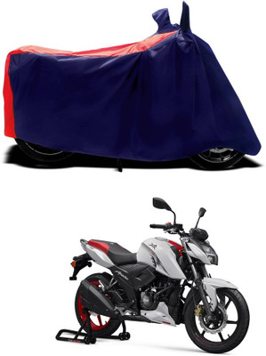 PAGORA Waterproof Two Wheeler Cover for TVS(Apache RTR 160, Red)