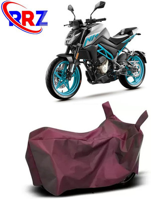 RRZ Waterproof Two Wheeler Cover for CFMoto(300NK, Maroon)