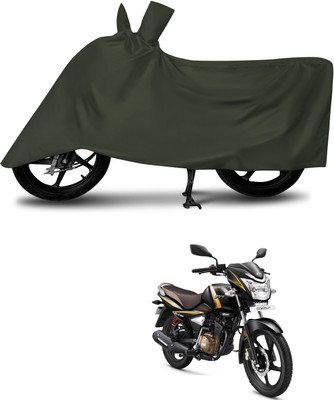 aosis Waterproof Two Wheeler Cover for TVS(Victor Premium, Green)