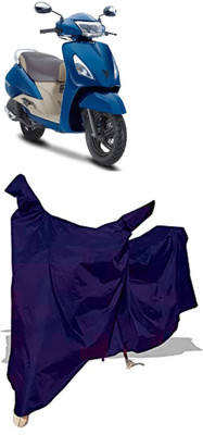 Amexride Two Wheeler Cover for TVS(Jupiter Grande, Blue)