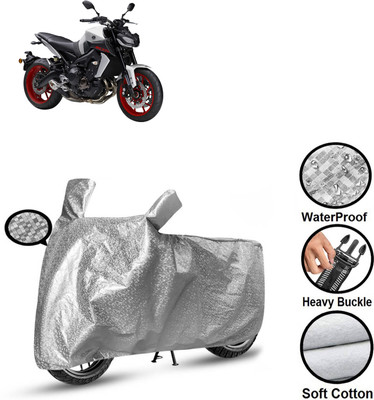 PAGORA Waterproof Two Wheeler Cover for Yamaha(MT 9, Silver)