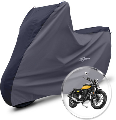 Neodrift Two Wheeler Cover for Honda(CB350RS, Black, Grey)