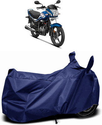 Mdstar Waterproof Two Wheeler Cover for Hero(Super Splendor, Blue)