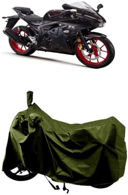 SUGASHRI Waterproof Two Wheeler Cover for Suzuki(GSX R150, Green)