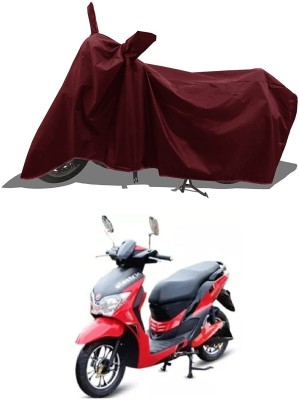 KEDIT Two Wheeler Cover for Hero(Super Splendor, Maroon)