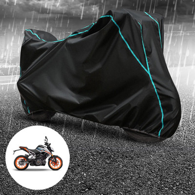 CODOKI Waterproof Two Wheeler Cover for KTM(125 Duke, Black)