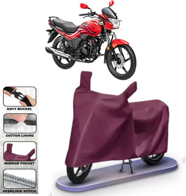 WMIZEXA Waterproof Two Wheeler Cover for Hero(Maroon)