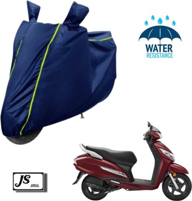 JSJINSIL Waterproof Two Wheeler Cover for Honda(Access 125, Blue)