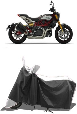 SUGASHRI Waterproof Two Wheeler Cover for Indian(FTR 1200, White, Black)