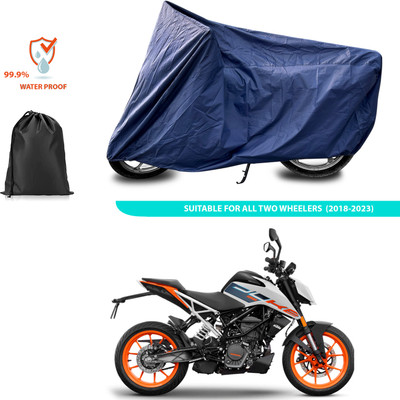 CODOKI Waterproof Two Wheeler Cover for KTM(125 Duke, Blue)