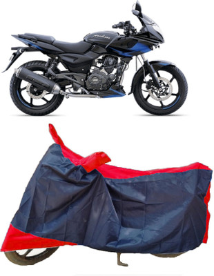 AutoKick Two Wheeler Cover for Bajaj(Pulsar 220 DTS-i, Multicolor)