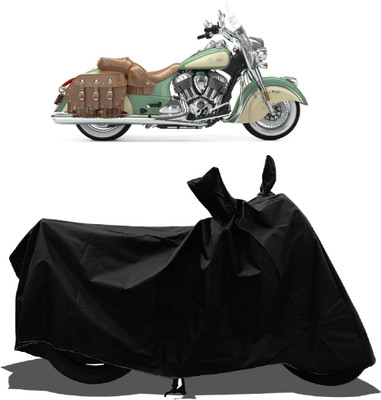 Tricway Waterproof Two Wheeler Cover for Indian(Chief Vintage, Black)