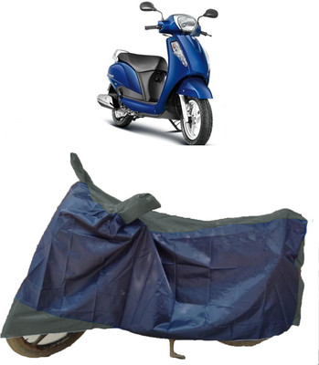 DIGGU Two Wheeler Cover for Suzuki(Access 125, Multicolor)