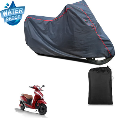 PAGORA Waterproof Two Wheeler Cover for Ampere(Magnus BS6, Grey)