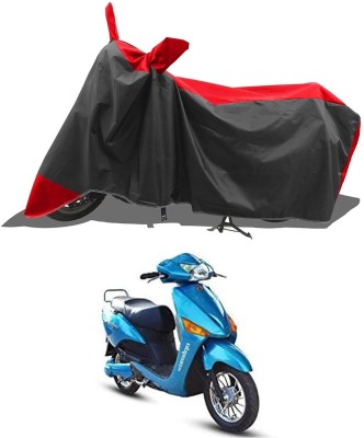 KEDIT Two Wheeler Cover for Hero(Electric Optima, Red, Black)