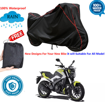 AUTOCAD Waterproof Two Wheeler Cover for Bajaj(Dominar, Black)