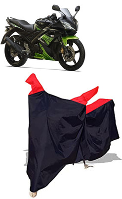 Amexride Two Wheeler Cover for Yamaha(R15S BS6, Black)