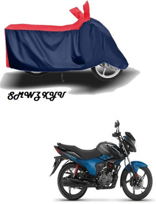 smwzxyu Two Wheeler Cover for Hero(Glamour Programmed FI, Red)