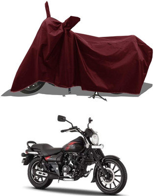 KEDIT Two Wheeler Cover for Bajaj(Avenger 150 Street, Maroon)