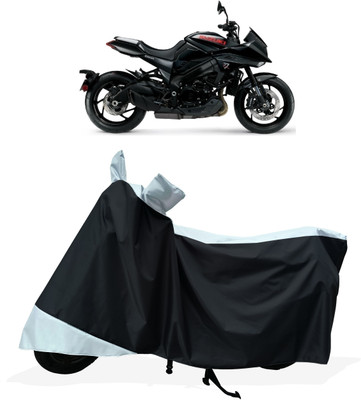 Tricway Two Wheeler Cover for Suzuki(Katana BS6, White)