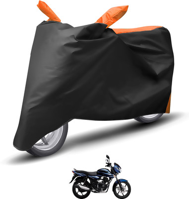 Caronix Waterproof Two Wheeler Cover for Bajaj(Discover 135, Orange)