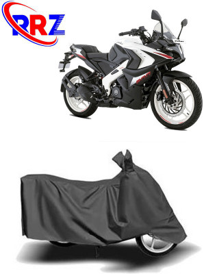 RRZ Waterproof Two Wheeler Cover for Bajaj(Pulsar RS 200, Grey)