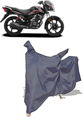 Amexride Two Wheeler Cover for TVS(Victor BS6, Grey)