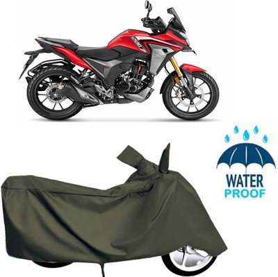 DeepShakshi AUTOMOTIVE Waterproof Two Wheeler Cover for Honda(Green)