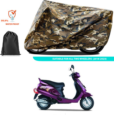 CODOKI Two Wheeler Cover for Mahindra(Duro 125, Yellow)