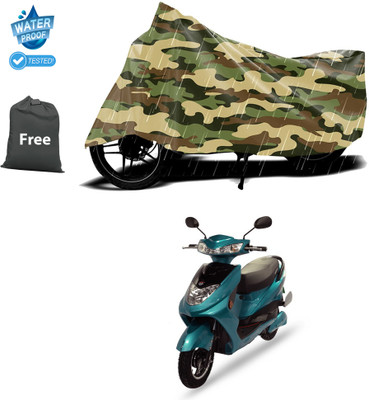 GOSHIV-car and bike accessories Waterproof Two Wheeler Cover for Okinawa(R30 electric scooter, Yellow)