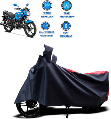 CODOKI Waterproof Two Wheeler Cover for Hero(Glamour FI, Red)