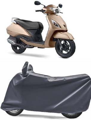 V VINTON Two Wheeler Cover for TVS(Jupiter, Grey)
