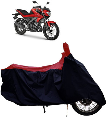 KEDIT Two Wheeler Cover for Yamaha(Red, Black)