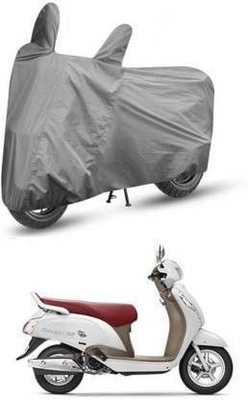 DeepShakshi AUTOMOTIVE Waterproof Two Wheeler Cover for Suzuki(Access 125, Black)