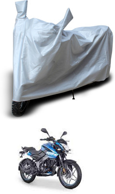 PAGORA Waterproof Two Wheeler Cover for Bajaj(Pulsar 125, Silver)