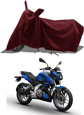 KEDIT Two Wheeler Cover for Bajaj(Pulsar N160, Maroon)