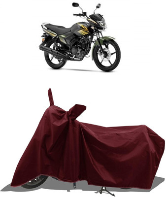 KEDIT Two Wheeler Cover for Yamaha(Saluto, Maroon)