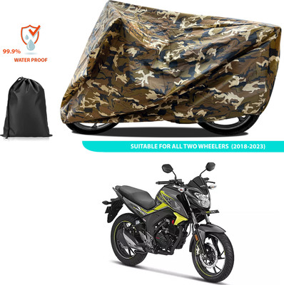 CODOKI Two Wheeler Cover for Honda(CB Hornet 160R, Yellow)