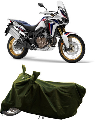 GROFATIK Two Wheeler Cover for Honda(CRF1000L Africa Twin, Green)